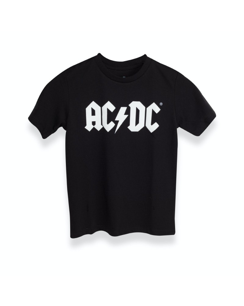 AC/DC Kids Classic White Logo T-Shirt $8.33 Shirts