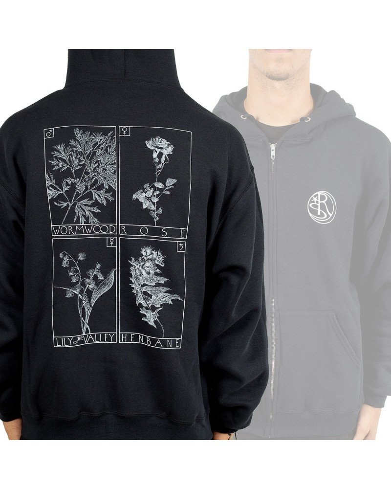 SubRosa "Botanical" Zip Hoodie $21.50 Sweatshirts