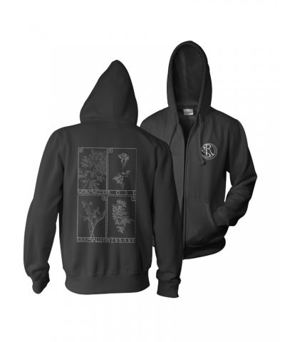 SubRosa "Botanical" Zip Hoodie $21.50 Sweatshirts