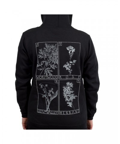 SubRosa "Botanical" Zip Hoodie $21.50 Sweatshirts