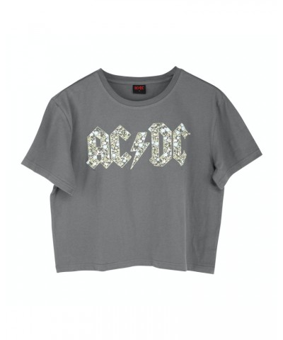 AC/DC Flower Band Logo Kids T-Shirt $1.80 Kids