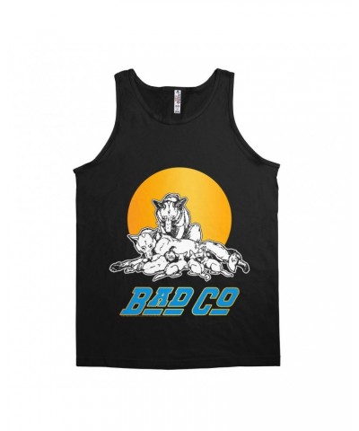 Bad Company Unisex Tank Top | Run With The Pack Retro Sun Shirt $10.23 Shirts