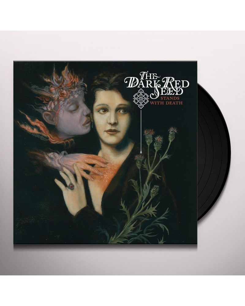 The Dark Red Seed Stands With Death Vinyl Record $4.59 Vinyl